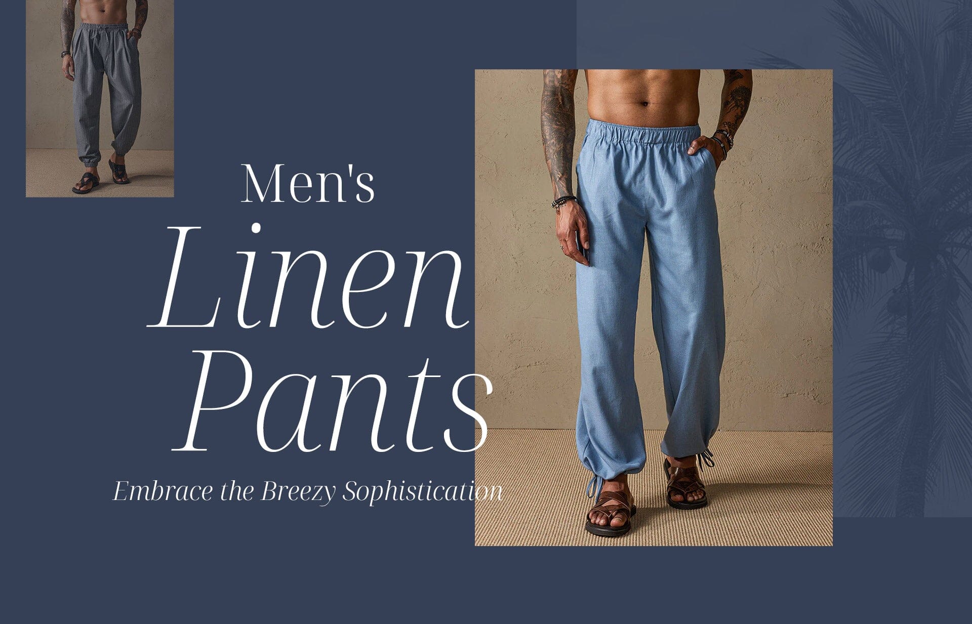 Herren-Leinenhosen: Genießen Sie die luftige Eleganz