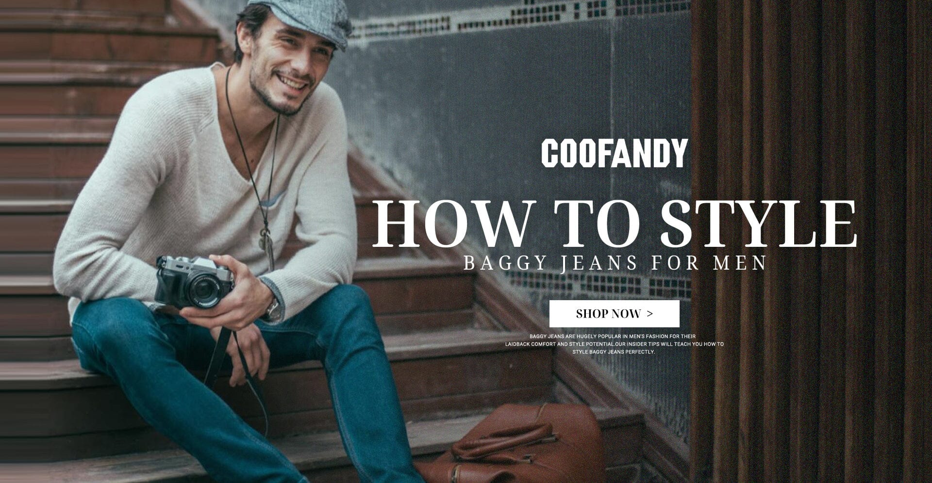How to Style Baggy Jeans for Men in 2024