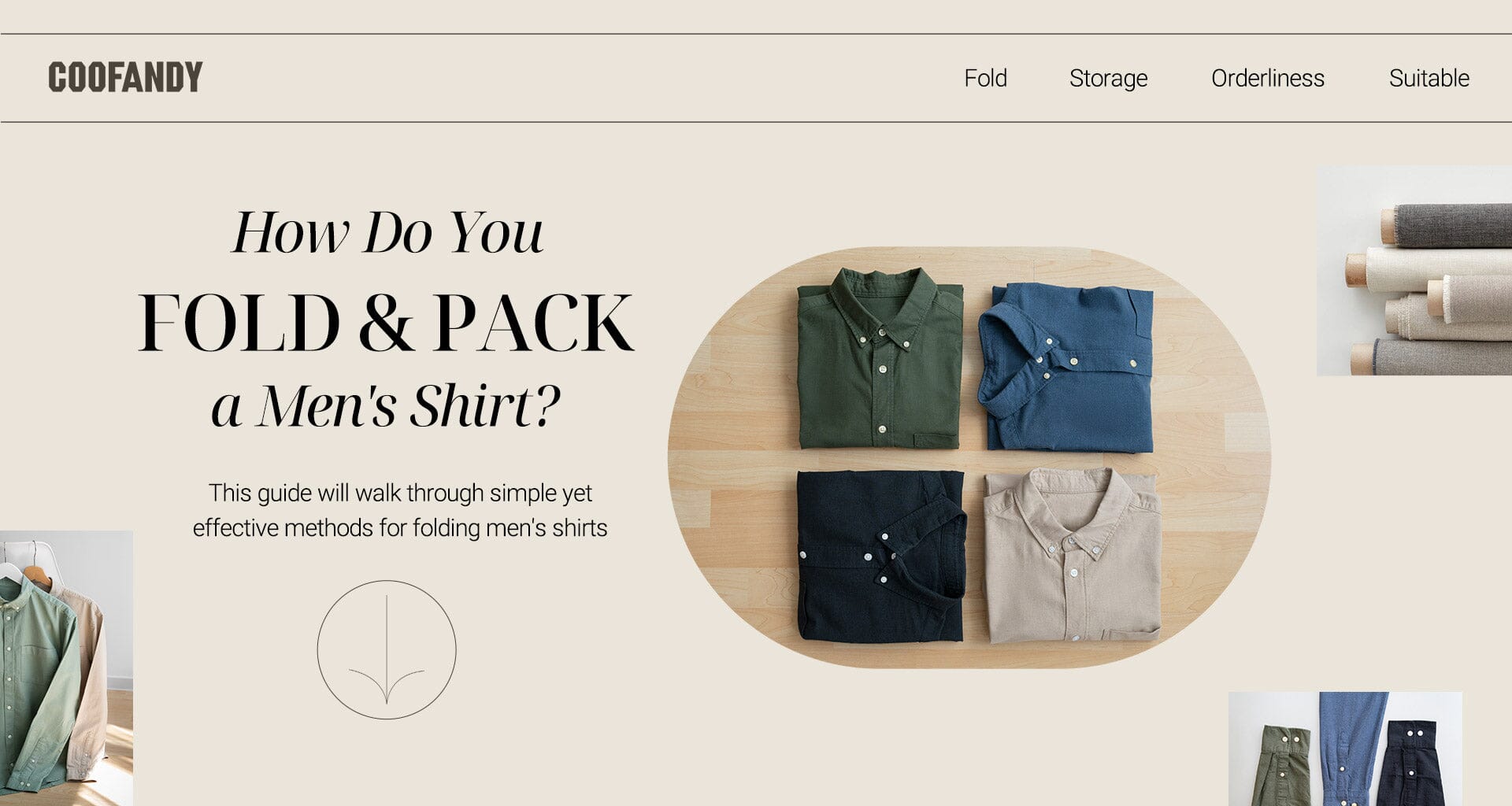 How Do You Fold and Pack a Men's Shirt?
