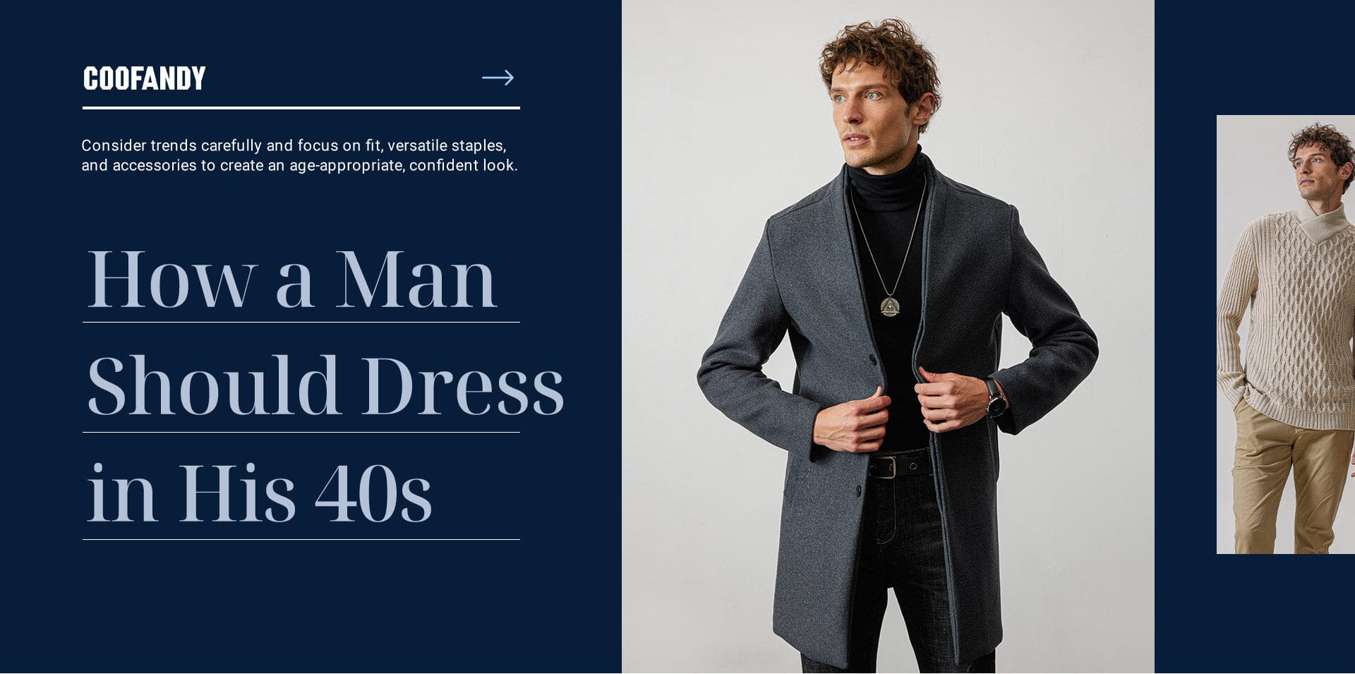 How a Man Should Dress in His 40s?