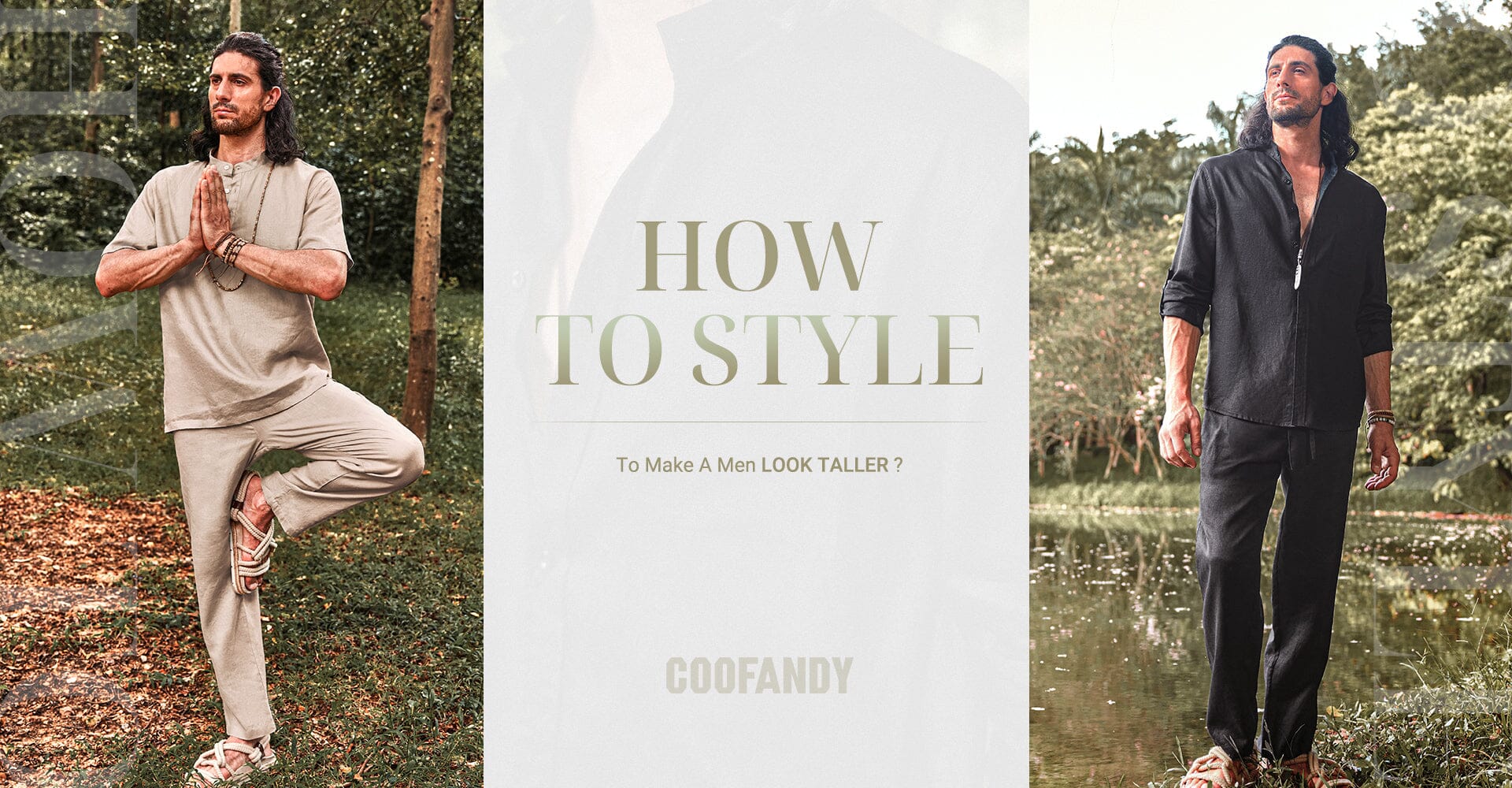 How to Style to Make a Men Look Taller?