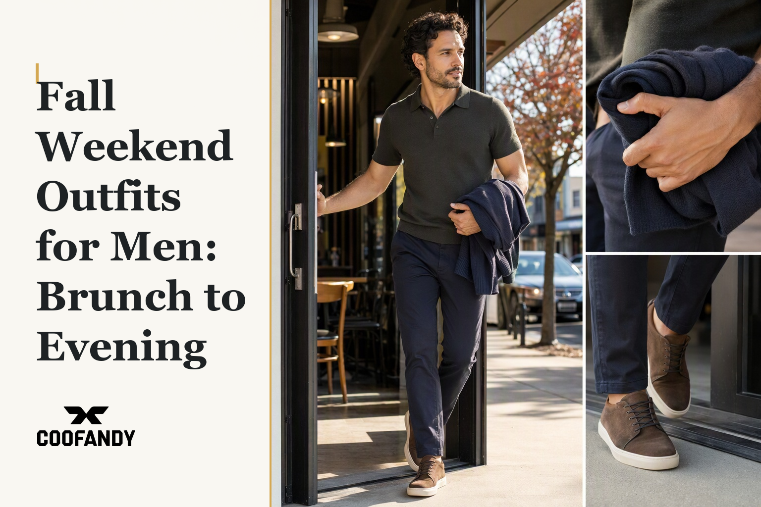Fall Weekend Outfits for Men: Brunch to Evening