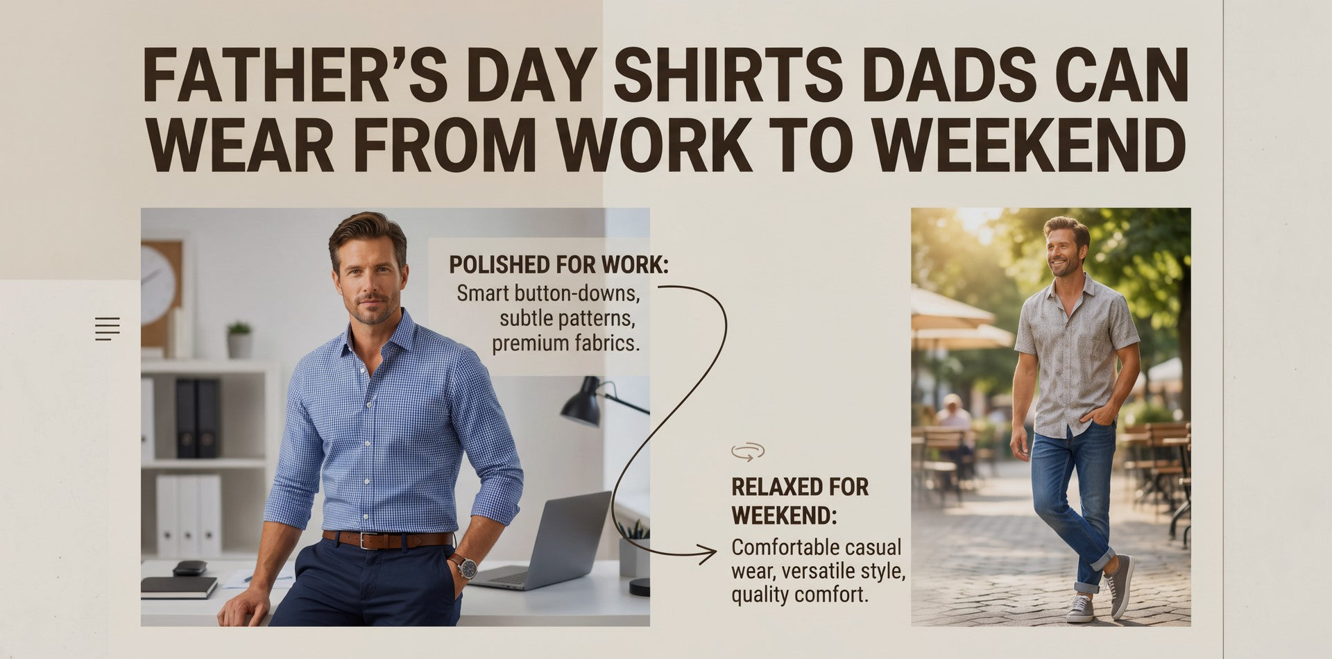 Father's Day Shirts Dads Can Wear from Work to Weekend