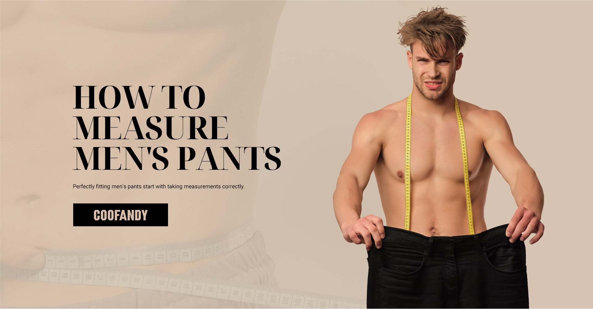 How to Measure Men's Pants