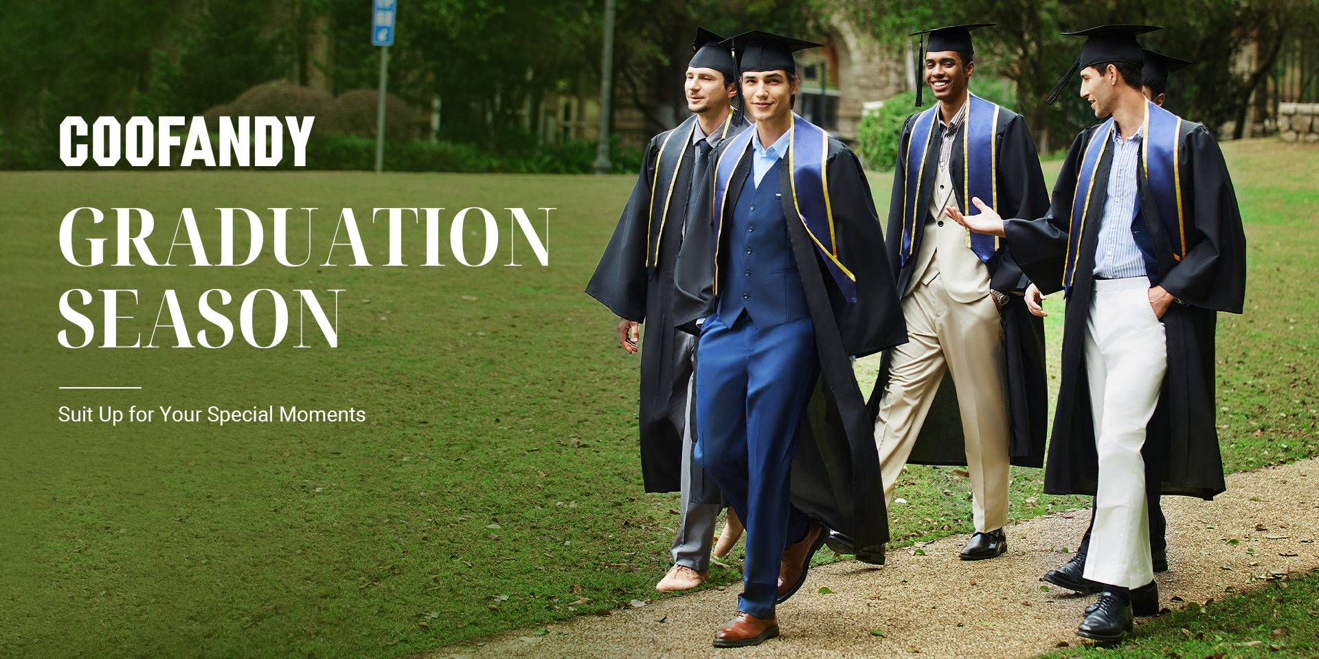 COOFANDY Graduation Season Wrap-Up: Suit Up for Your Special Moments