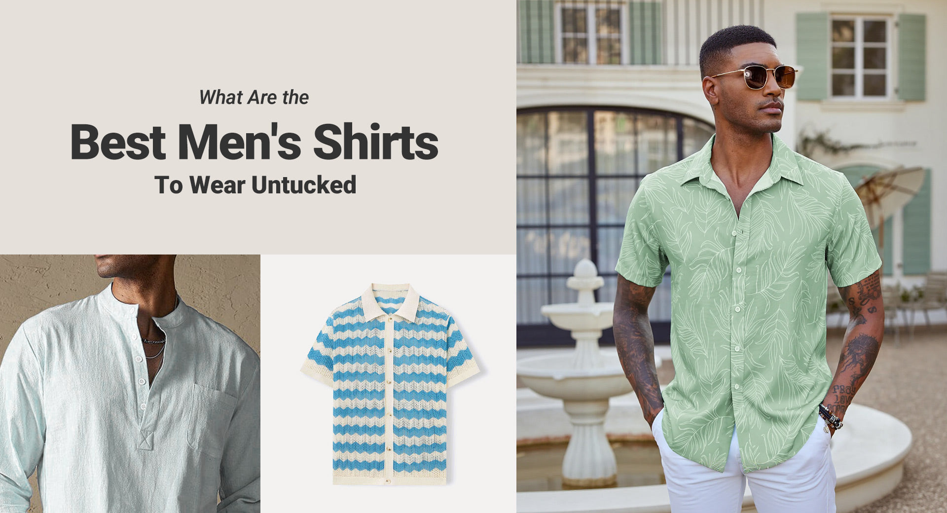 What Are the Best Men's Shirts to Wear Untucked?