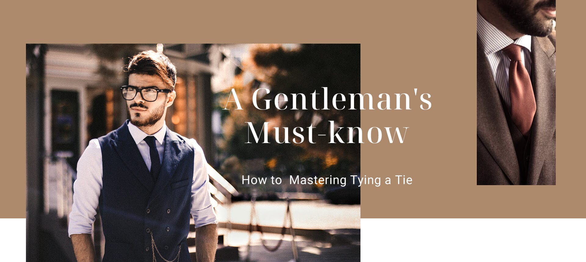 Ein Muss für Gentleman: Wie man das Binden einer Krawatte meistert