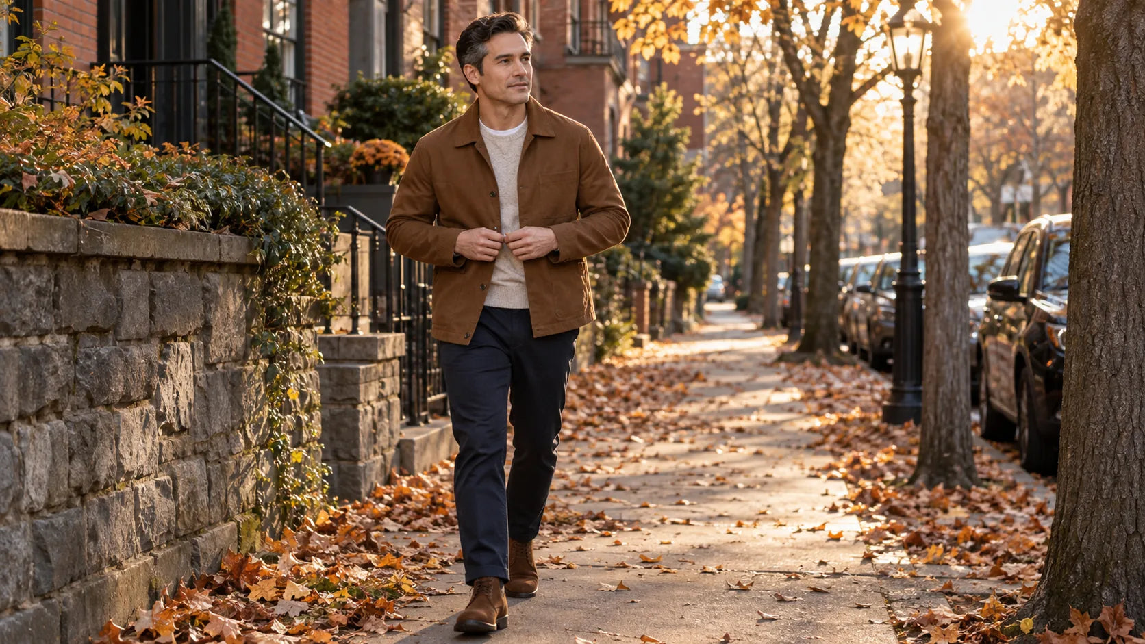 Fall Colors for Men: Oatmeal, Brown, Burgundy & Olive