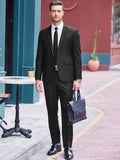 2 Piece Tuxedo Suit Set Blazer Jacket for Business (US Only) Suit Set coofandystore 