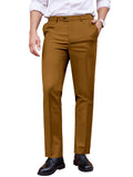 Classic Fit Flat Front Straight Pants (US Only)