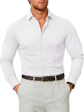 Stretch Wrinkle Free Long Sleeve Button Down Shirt (US Only)