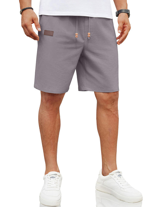 Casual Linen Blend Summer Shorts (US Only)
