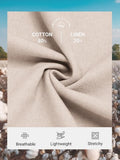 Casual Summer Cotton Linen Drawstring Pants (US Only)