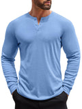 Fashion Lightweight Pullover Henley Shirt (US Only)