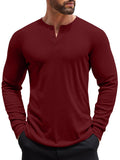 Fashion Lightweight Pullover Henley Shirt (US Only)