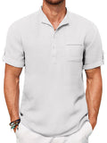 Casual Summer Henley Shirt (US Only)