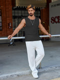 Casual Waffle Knit Muscle 2 PCS Tank Tops (US Only)