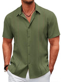 Casual Cuban Guayabera Shirt (US Only)