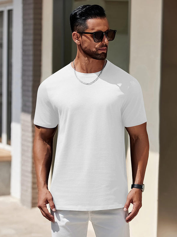 Classic 100% Cotton Basic T-Shirt (US Only)