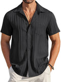 Casual Textured Button Down Shirt (US Only)