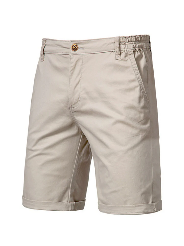 Casual Business Straight Cotton Shorts