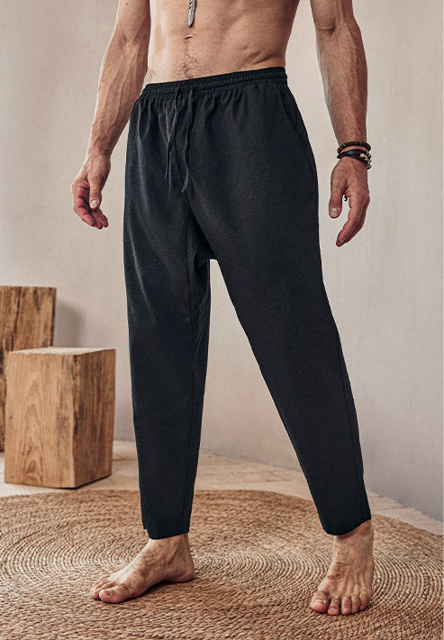 Breathable Linen Blend Pants