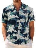 Lässiges, atmungsaktives Hawaii-Henley-Shirt (nur USA)