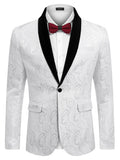 Paisley Shawl Lapel Blazer (US Only)