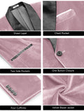 Velvet Tuxedo Blazer Jacket (US Only)
