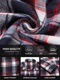 Casual Button Down Plaid Flannel Shirt (US Only)