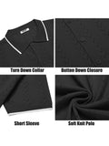 Casual Textured Vacation Knit Shirt (US Only)