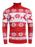 Slim Fit Turtleneck Twisted Sweater (US Only) Sweaters Coofandy&