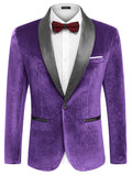 Velvet Tuxedo Blazer Jacket (US Only)