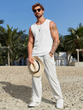 Casual Waffle Knit Muscle Tank Top (US Only)