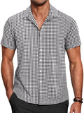 Casual Button Down Plaid Shirt (US Only)