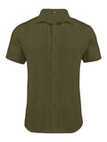 Cotton Relaxed Fit Beach Shirt (US Only) Shirts coofandy 