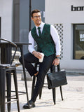 Paisley Vest Tux Set (US Only) Vest coofandy 