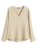 Casual Comfort V-Neck Beach Tops (US Only) Shirts coofandy 
