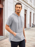 Casual Lightweight Athletic Hoodie (US Only) Hoodies coofandy Grey S 