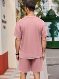 Athletic Gym Short Sleeve Sport Set (Us Only) Sports Set Coofandy&