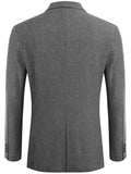 Classic Two Button Suit Jacket (US Only) Blazer coofandy 