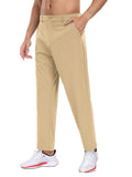 Casual Stretch Slim Fit Pants (US Only) Pants coofandy Khaki S 