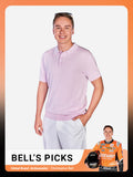 Classic Solid Color Knit Polo Shirt (US Only)