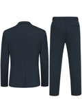 Casual 2-Piece Blazer Set (US Only) Suit Set coofandy 
