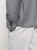 Classic Textured Sheep Wool Blend Blazer