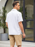 Casual Linen Relaxed Fit Shirt (US Only) Shirts coofandy 