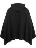 Casual Hooded Poncho Cape (US Only) Cape coofandy 