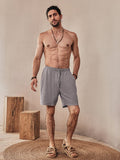 Casual Soft Linen Blend Shorts Shorts coofandystore 