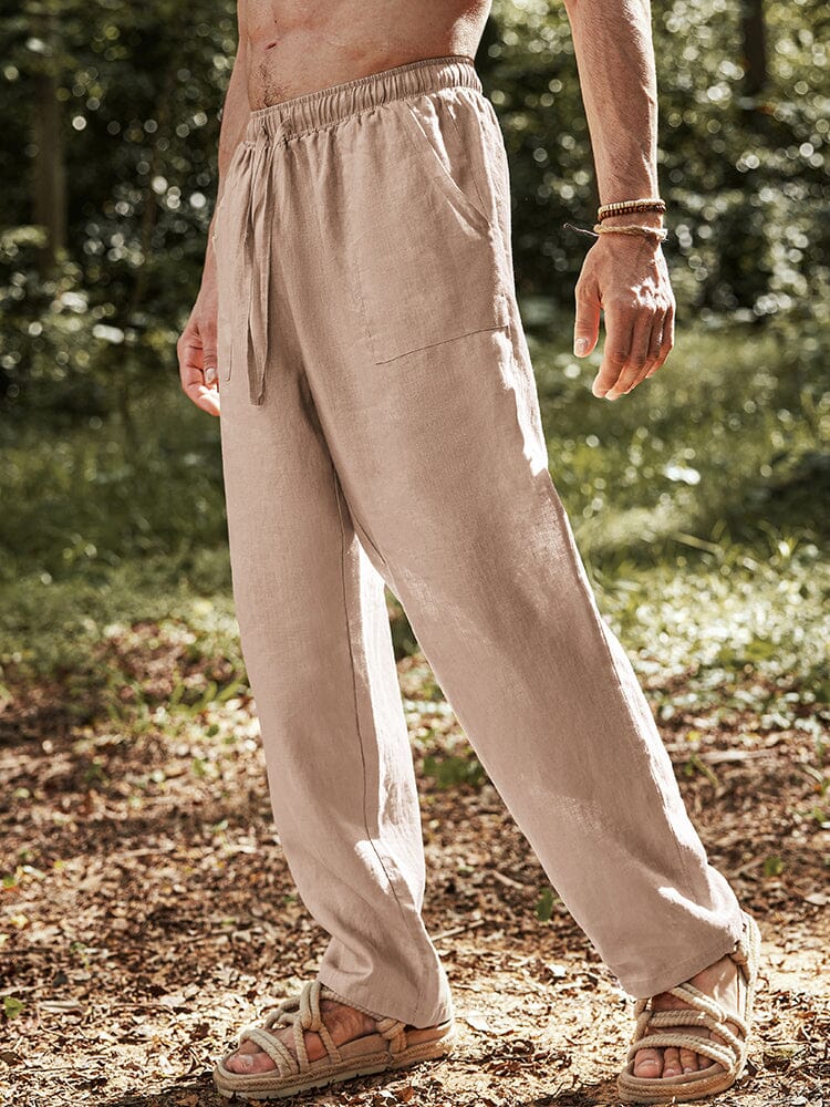 Umweltfreundliche Hose aus 100 % Leinen