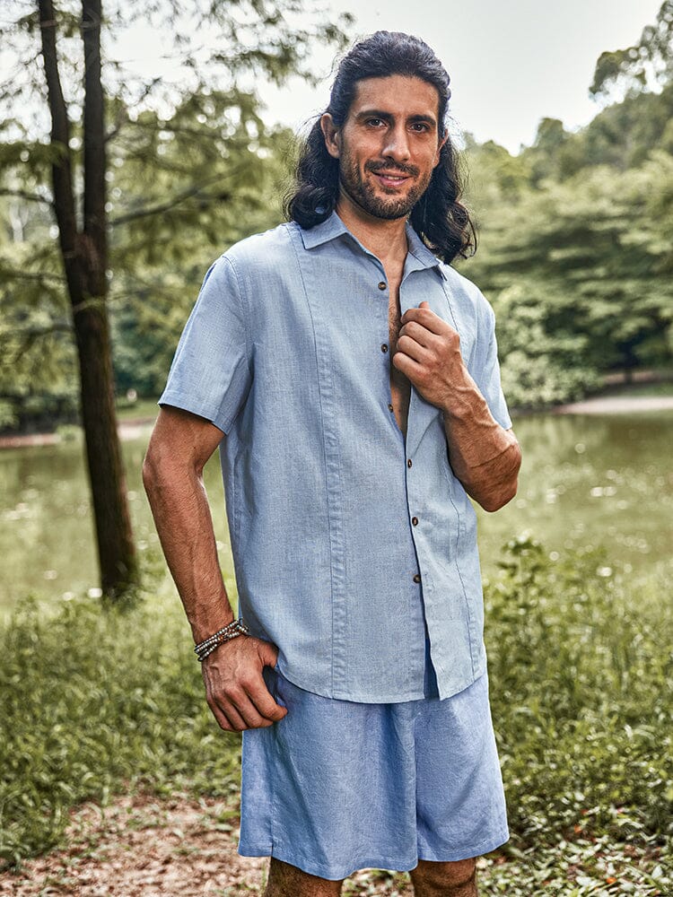Eco-friendly Linen Blend Shirt — official listing image
